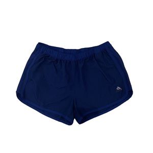 Adidas Blue Athletic Shorts.